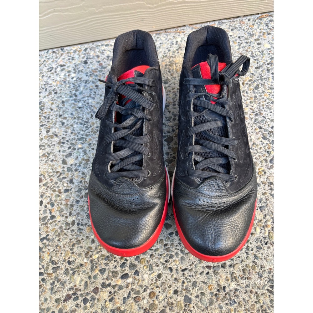 Men's adidas Rose 2.5 Low Chicago Bulls 'Away' Black/Red Basketball Size 12.5 - Picture 6 of 11